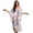 White and Pink - Starfish, variant on DISNIMO Daisy Print Women's Kaftan Dress V Neck Summer Beach Cover Up for Swimsuit Batwing Sleeve Caftan Dresses Women's Long Cover Up for Bathing Suit