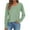 Green, variant on gakvbuo Tunic Tops For Women Long Sleeve V-Neck Pullover Sweatshirts Blouse Fall Tops