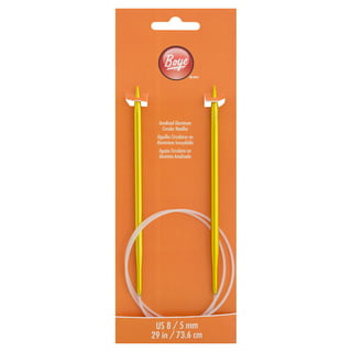 Chiaogoo Red Lace Stainless Circular Knitting Needles 24-size 10.75/7mm :  Target