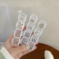 thumbnail image 4 of Jewelry Box Plastic Jewelry Organizer Storage Case Display Box for Earrings Bracelets Rings Beads, 4 of 8