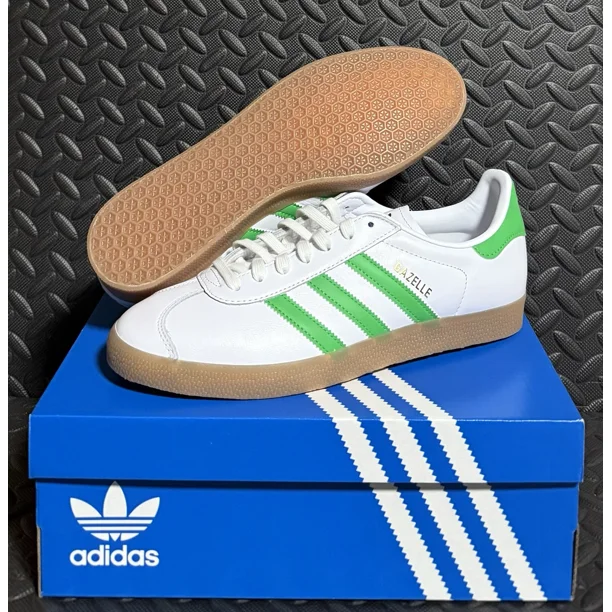 Adi-das Gazelle Seattle Sounders Low Casual Shoes White IG6434 Mens Size 10
