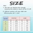 thumbnail image 3 of UAYOTSE Women Swimwear Bikini Tops Strapless Swimsuit Tops Summer Beachwear Honeymoon Cruise Trendy Wear,Sizes XL, 3 of 9