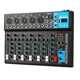 thumbnail image 1 of Professional 7-Channel Audio Mixer with USB MP3 Player EU Plug, 1 of 5