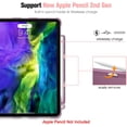 thumbnail image 4 of Fintie SlimShell Case for 11-inch iPad Pro 2020/2018 with Pencil Holder - Crystal Clear Tri-Fold Stand Magnetic Flip for iPad Pro 11" 2nd / 1st Generation, 4 of 7