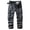 Grey, variant on Men's Camo Cargo Work Pants Cotton Tactical Ripstop Casual Utility Pants with 10 Pockets