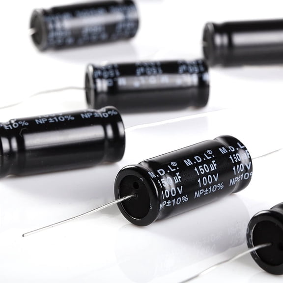 10 pcs Non-Polarized Electrolytic Audio Capacitor (100 VOLTS) (150uF)