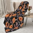 thumbnail image 3 of Gaeub Sunflowers Print Flannel Throw Blanket, Home Fleece Throw Blanket for Couch or Bed,Decorative Blankets,Lightweight Fuzzy Flannel Blanket-40"x30", 3 of 6