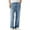 Blue, variant on ZVNAΖH Mens Straight Leg Jeans Baggy Stretch Low Waist Jeans Denim Pants