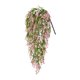 thumbnail image 2 of Cortina de pared de lavanda artificial - Flores artificiales de seda y plástico realistas para decoración de boda en porche de patio exterior, rosa púrpura blanco, 2 of 6