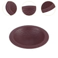 thumbnail image 6 of Bothyi Turtle Bathing Pool Turtle Bath Tortoise Water Dish Terrarium Dish Plate for Pet Brownish Red, 6 of 8