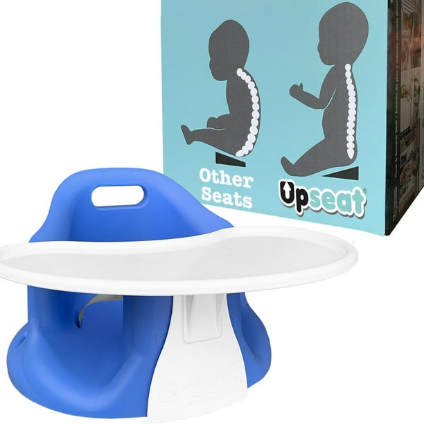 Upseat Baby Seat To Help Sitting Up With Tray Developed By Physical Therapists Blue Walmart Com Walmart Com Upseat Baby Seat To Help Sitting Up With Tray Developed By Physical Therapists Blue Walmart Com Walmart Com