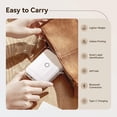 thumbnail image 3 of Etiquetadora NIIMBOT D110 mejorada con Bluetooth y cinta blanca, 3 of 9