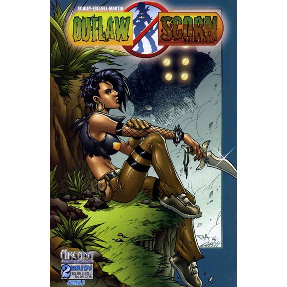 Outlaw Scorn 3030 AD #2B VF ; Arcana Comic Book