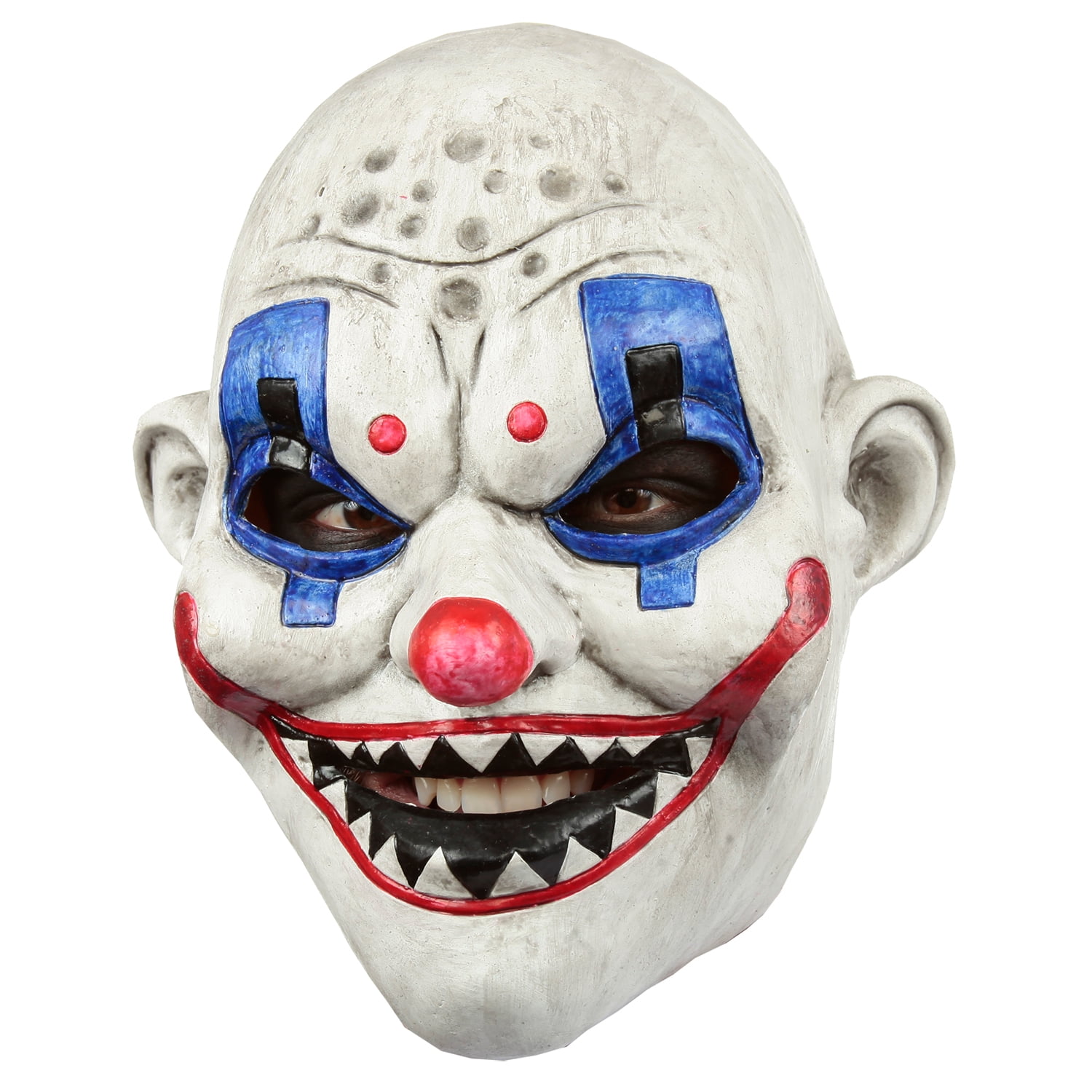 HALLOWEEN ADULT CHOMPO THE CLOWN HORROR MASK PROP 