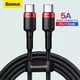 thumbnail image 2 of Cable Baseus 100W USB C a USB tipo C para MacBook Pro carga rápida 4,0 carga rápida para Samsung Xiaomi mi 10 Cable de carga Tan Jianjun unisex, 2 of 2