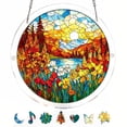 thumbnail image 1 of Colorful Acrylic Puzzle Pendant Home Puzzle Decoration Gift Giving, 1 of 5