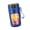 Blue-Single Machine, variant on Efficient Portable Juicer Cup with 2600mAh LED Digital Display juices Maker for Students and Busy Professionals