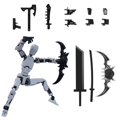 thumbnail image 1 of Figura de acción WNWBFM WNWBFM modelo 13 Lucky Robot 13 Magnetic, 1 of 7