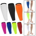 thumbnail image 5 of A Pair Sport Compression Calf Sleeves Footless Compression Socks Running Cycling, 5 of 10