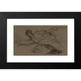 thumbnail image 2 of Pierre Puvis de Chavannes 14x10 Black Modern Framed Museum Art Print Titled - Elongated Woman, 2 of 5