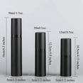 thumbnail image 5 of Muka 15ml/0.5oz. Matte Black Airless Spray Bottle for Liquids, 5 of 5