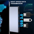 thumbnail image 2 of Para Surface Pro 6 5 4 Hub 5 en 1 EstacióN de Acoplamiento USB con Lector de Ranura para Tarjeta de Memoria USB 3.0 de 2 Puertos Compatible con 4K, 2 of 10