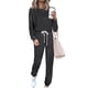 thumbnail image 1 of Conjunto de Chándal para Mujer PRETTYGARDEN Dos Piezas Gris Oscuro XXL, 1 of 8