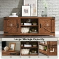 OKD Farmhouse TV Stand Entertainment Center for TVs up to 75 inches