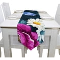 thumbnail image 4 of Coolnut 13"x70" Table Runner, Chamomile Washable Table Cloth Runner for Holiday Home Wedding Table Top Decoration, 4 of 5