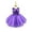 Purple, variant on YiZYiF Kids Girls Sequins Bowknot Wedding Birthday Party Princess Dress,Sizes 2-14