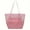 Pink, variant on Large Double Layer Mesh Beach Bag, Essential Travel & Vacation Must-Have, Sandproof Lightweight Tote for Beach, Pool & Travel Essentials