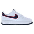thumbnail image 2 of Nike Air Force 1 '07 Womens Shoes Size 8.5, Color: White/Obsidian/University Red, 2 of 4