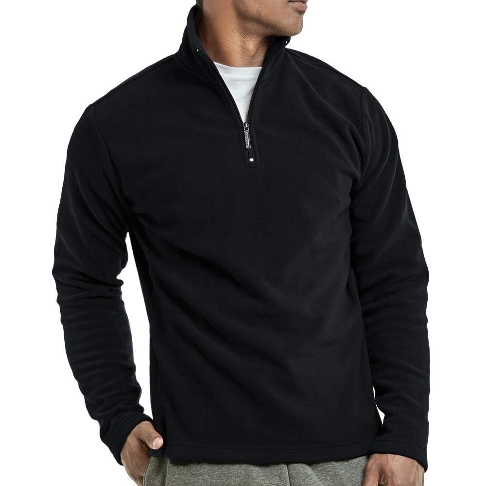 DailyWear Mens Polar Fleece Quarter Zip 