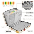 thumbnail image 4 of Haosy Accordion File Organizer Zipper Binder 500 Sheet 6-Tab Expanding File Folder Multi-Pocket 1.2 Inch 3 Ring Hand Drawn Mushrooms, 4 of 7