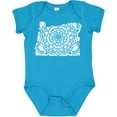 thumbnail image 3 of Inktastic Oregon Silhouette Mandala Boys or Girls Baby Bodysuit, 3 of 5