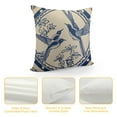 thumbnail image 4 of JEUXUS Farmhouse Christmas Pillow Covers  Chinoiserie Blue And White Porcelain  Throw Pillow Covers Decorative Home Decor Vintage Chinese Style Oriental Floral Pattern Cushion Case for Couch, 4 of 5