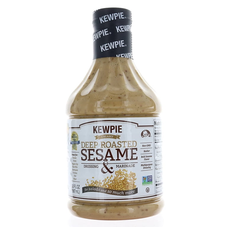kewpie deep roasted sesame dressing  Deep-Roasted Fukari Goma 180ml  Honeydaes Founded in 1919 Kewpie Deep Roasted Sesame Dressing