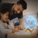 thumbnail image 4 of Moon Lamp 2023 Upgrade with Timing 3D Printing Moon Night Light 16 Colours 15cm with Wooden Stand Remote & Touch Control and USB Rechargeable Gift, 4 of 5