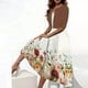 thumbnail image 1 of WILLBEST Vestidos Casuales para Mujer Fiesta Vestido Informal sin Mangas con Estampado Floral y Manga Corta para Mujer, Conjunto de Dos Piezas de Corte Regular de Verano Chica, 1 of 3