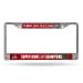 thumbnail image 3 of Tampa Bay Buccaneers Super Bowl LV Champs Chrome License Plate Frame, 3 of 10