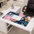 thumbnail image 3 of Long Mouse Pads for Desk,Pioneer Flower Floral Print Pattern Desk Mats on Top Of Desks, Desk Mouse Pad Extra Large with 3mm Non-Slip Base and Stitched Edge for Gaming,Office,Work,Home 31.5"x15.7", 3 of 6