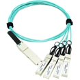 thumbnail image 4 of Axiom - 40GBase-AOC direct attach cable - QSFP+ (M) to SFP+ (M) - 15 m - fiber optic - active, 4 of 4