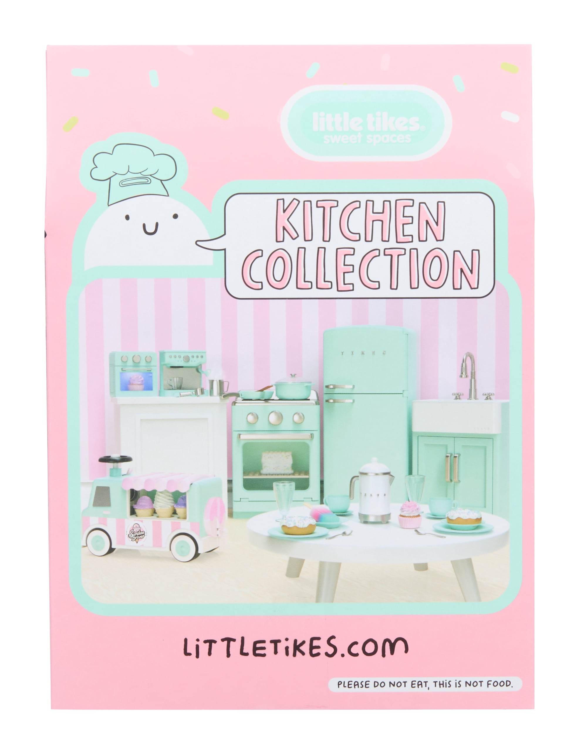 Little Tikes Sweet Spaces Playful Plates – Ice Pops, Play Kitchen Food, Ages 3+
