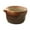 Brown, variant on deevoka Matcha Bowl Ceramic Tea Bowl with Pouring Spout for Room Home Brown