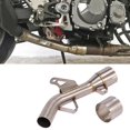 thumbnail image 2 of Motorcycle Exhaust Slip On Middle Link Pipe Stainless Steel Parts For Kawasaki For Ninja Z900 Z900e A2 2017-2019, 2 of 7