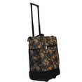 thumbnail image 3 of 20" Rolling Tote Bag with Handle, Print Portable Grocery Trolley Bag with Wheels for Work, Short Trips,Beach & Daily,Yellow Floral,Tf023, 3 of 5