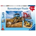 thumbnail image 1 of Puzle Ravensburger Diggers at Work, 3 x 49 piezas, para niños mayores de 5 años, 1 of 9