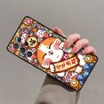 thumbnail image 3 of Funda de teléfono con diseño de gato de la suerte para Samsung Galaxy S23, S21, S20 FE, S24, S22 Ultra, Note20, S10, S9, S8 Plus, de silicona, 3 of 5