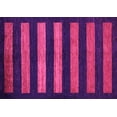 thumbnail image 1 of Ahgly Company Indoor Rectangle Abstract Pink Modern Area Rugs, 2' x 5', 1 of 4