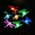 thumbnail image 5 of Haidf Solar Garden Lights, 1 Pack Solar Butterfly Lights Decoration Outdoor, Multi-Color Changing LED Waterproof Solar Lights, Solar Garden Stakes for Yard, Lawn, Pathway, and Patio, 30" H, Bird, 5 of 5